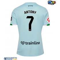 Moški Nogometni dresi Real Betis Antony #7 Gostujoči 2025-26 Kratek Rokav